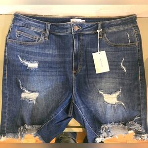 Ms. Cello Denim Shorts 2x